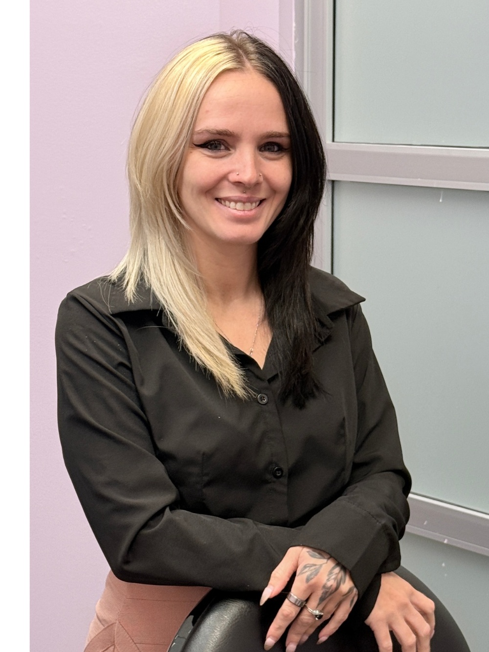 Amanda Woolbright, Master Stylist at Legacy Men's Grooming